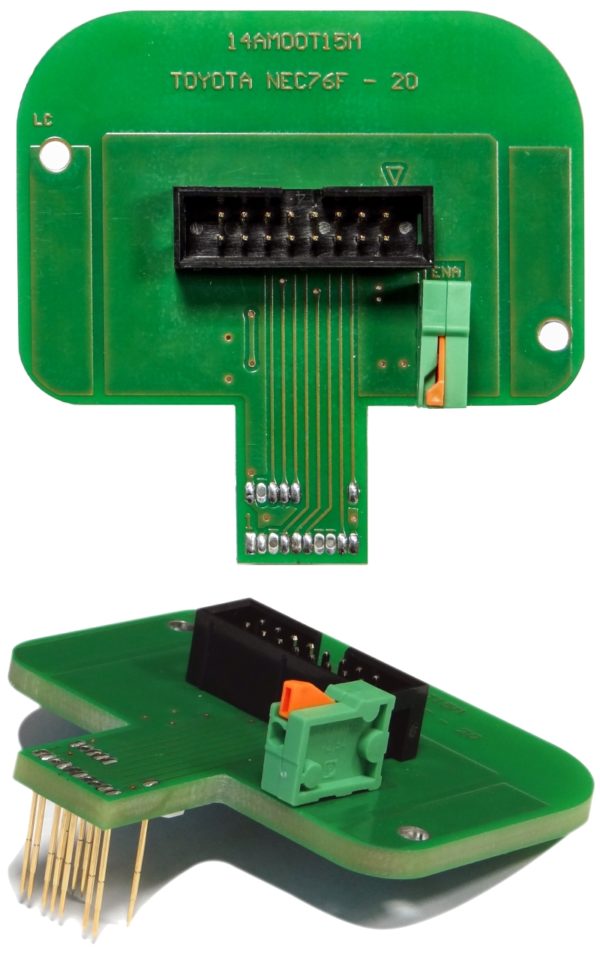 14AM00T15M 电装 ECU 适配器（NEC 76F00xx 板 A 型）