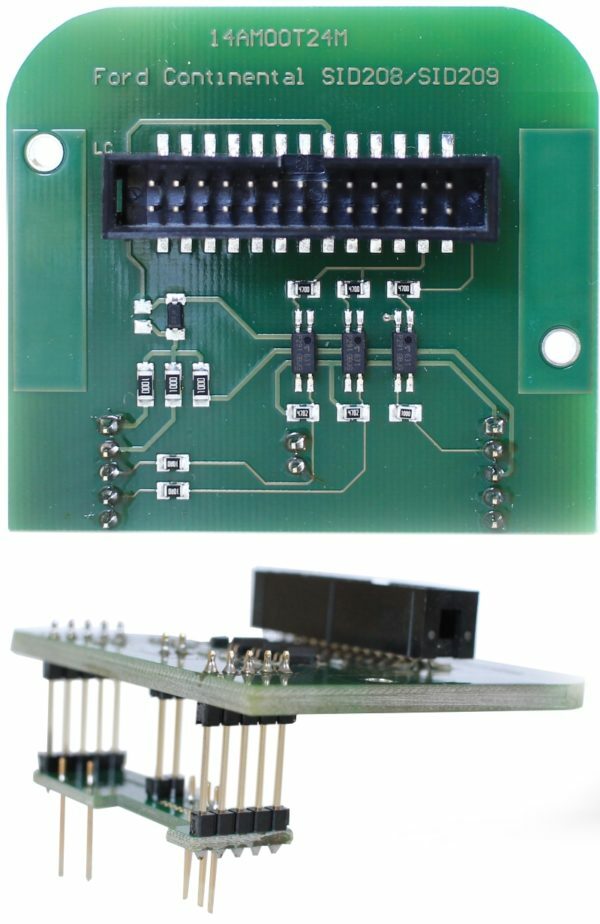 14AM00T24M 适配器，适用于 Continental SID208-SID209 ECU（英飞凌 Tricore）