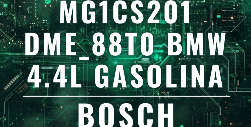 Portada - Bosch - MG1CS201 DME_88T0 Bmw 4.4l gasolina